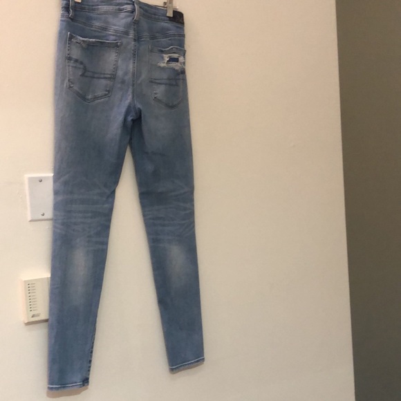 super stretch american eagle ripped skinny jeans - Picture 3 of 5